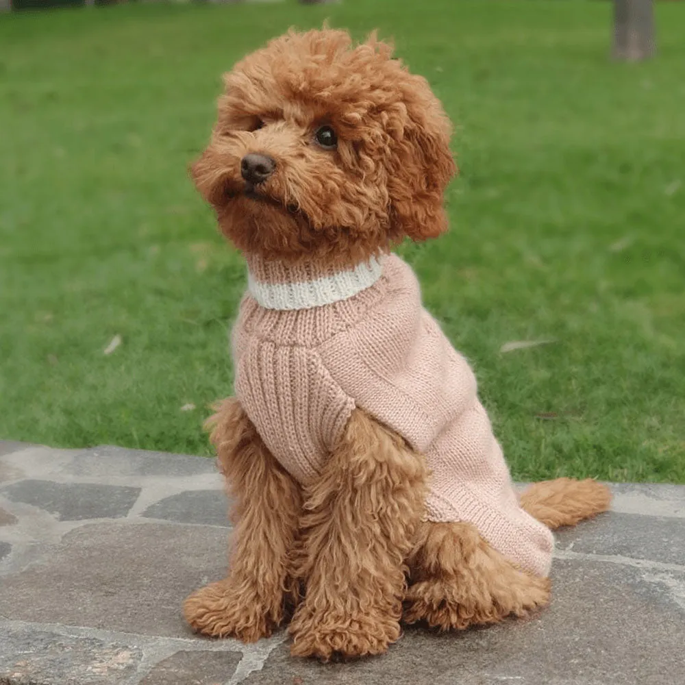 Alqo Wasi Alpaca Dusty Rose DOG Jumper.