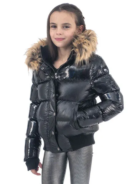 Appaman Kyla Puffer Coat Black Mix