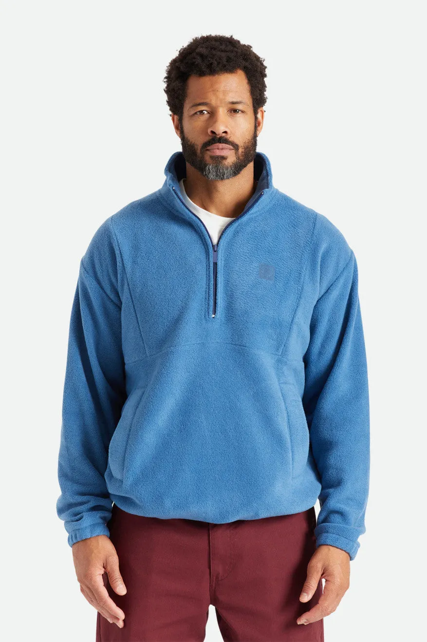 Blanket Fleece 1/2 Zip - Joe Blue