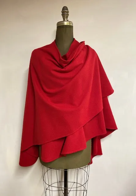 Clara- Easy Travel Wrap - Cashmere & Wool Blend