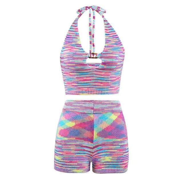 Colorful Chic Two Piece Set