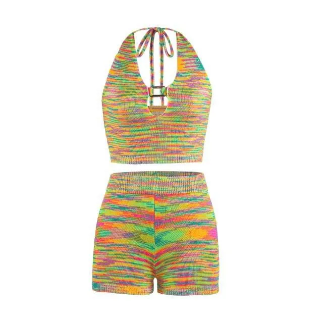 Colorful Chic Two Piece Set