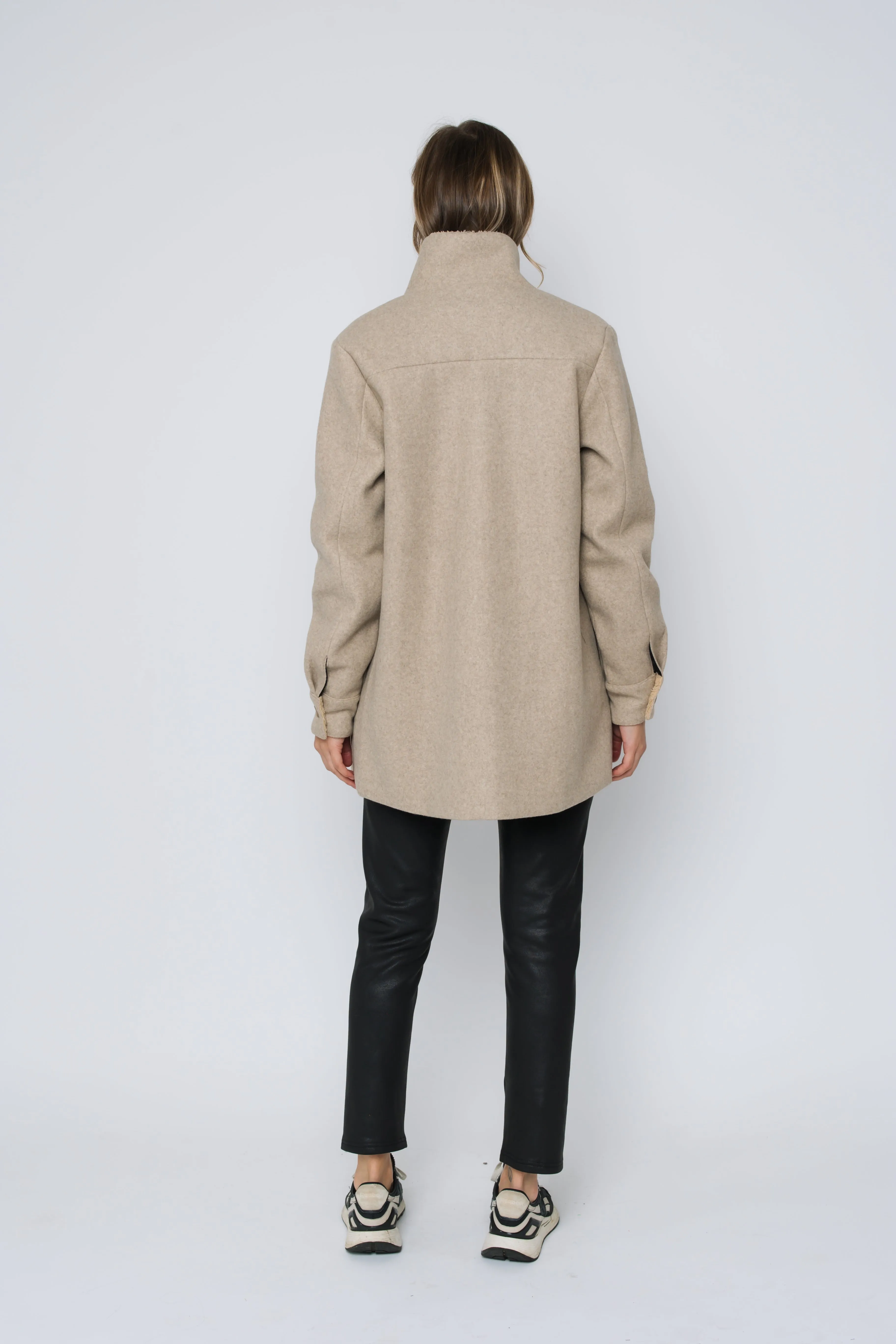 Cora-High Neck Jacket