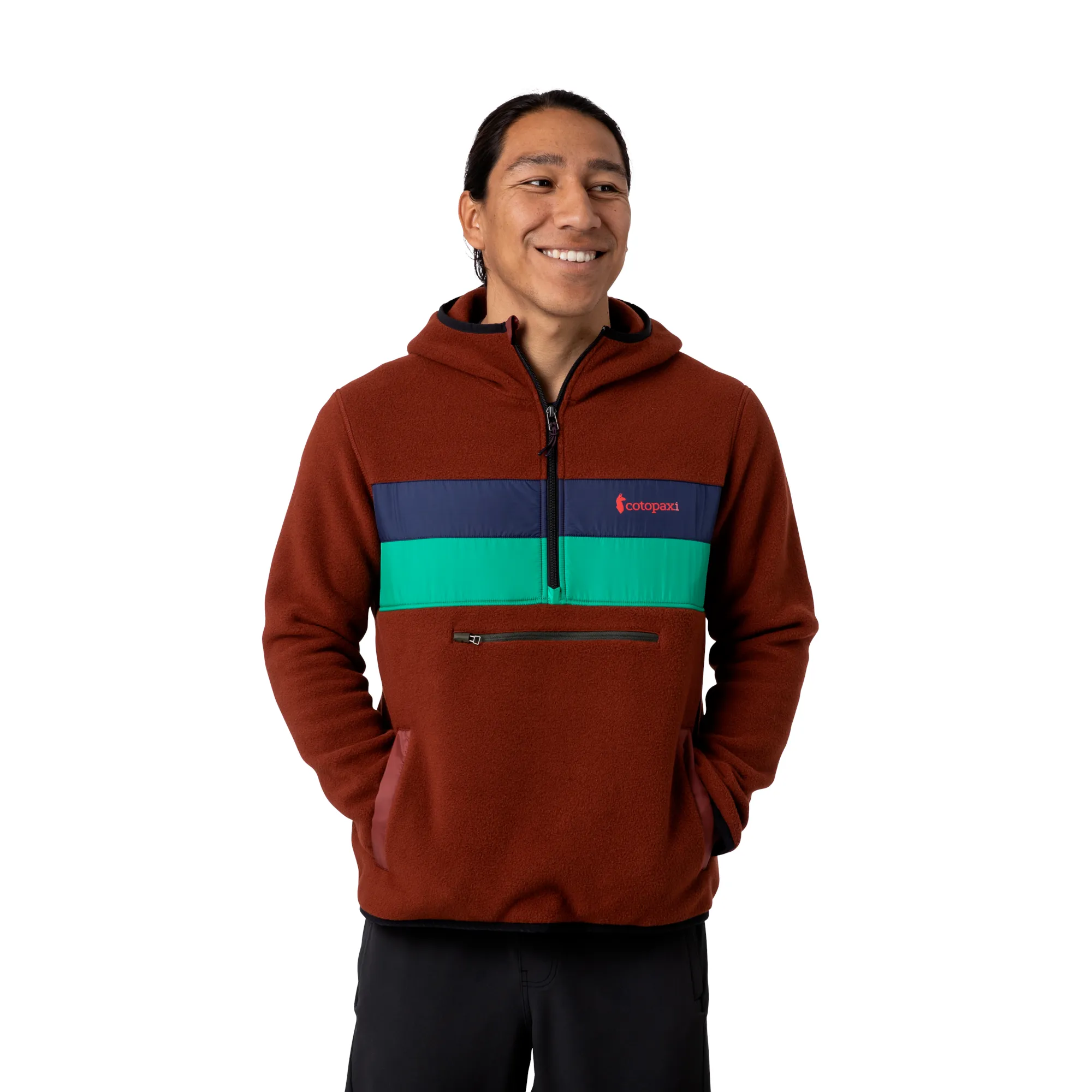 Cotopaxi Men's Teca Fleece Hooded Half-Zip Jacket - Single Track - XL