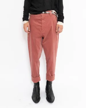 FW17 Goya Dusty Pink Cuff Detail Trousers Sample