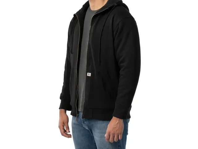 Men's Heavy Weight Work Fleece Thermal Lined Water Repellant Hoodie