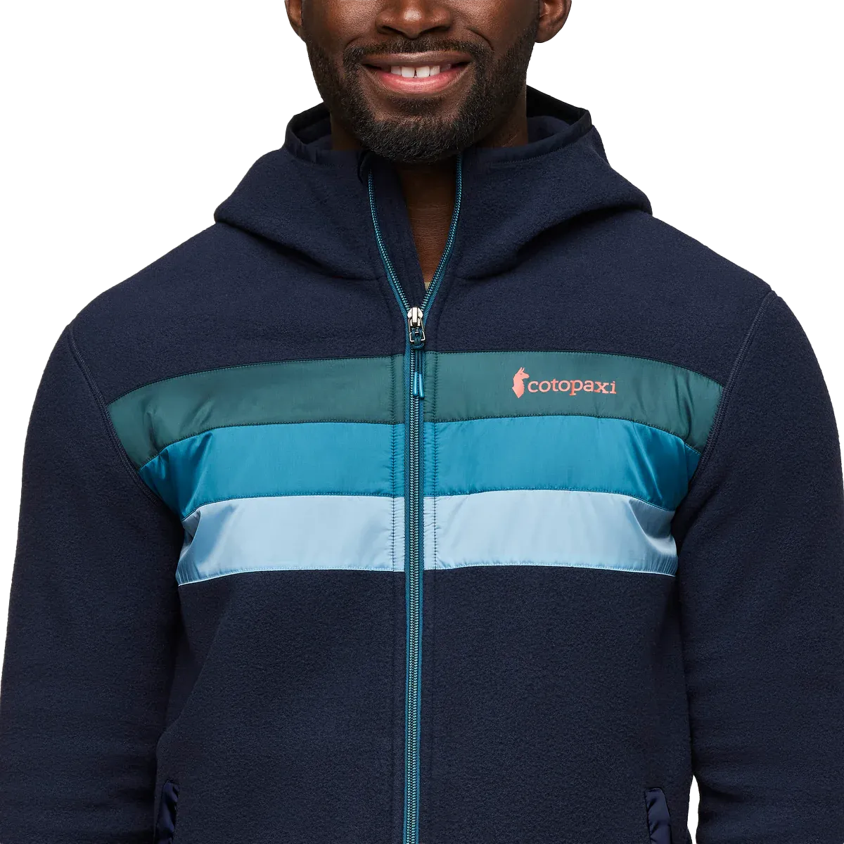 Men's Teca Fleece Hooded Full-Zip Jacket