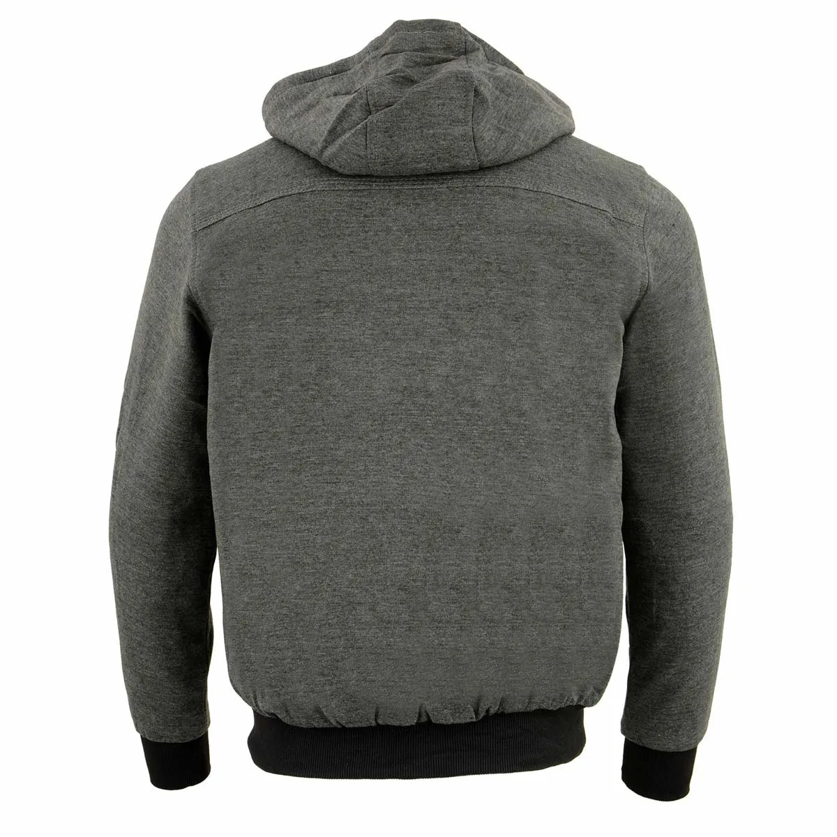 Nexgen Heat NXM1713SET Men's “Fiery’’ Heated Hoodie - Grey Zipper