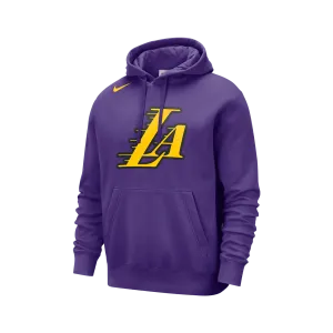 Nike NBA Los Angeles Lakers Club City Edition Fleece Pullover Hoodie