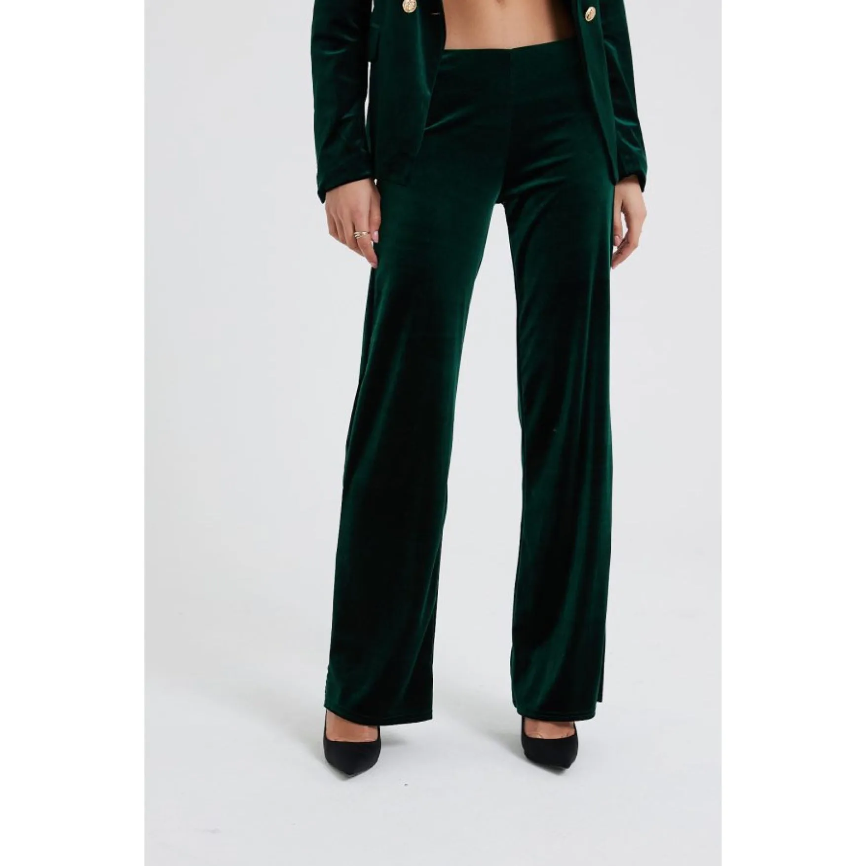 On Trend Gigi Stretch Velvet Pants