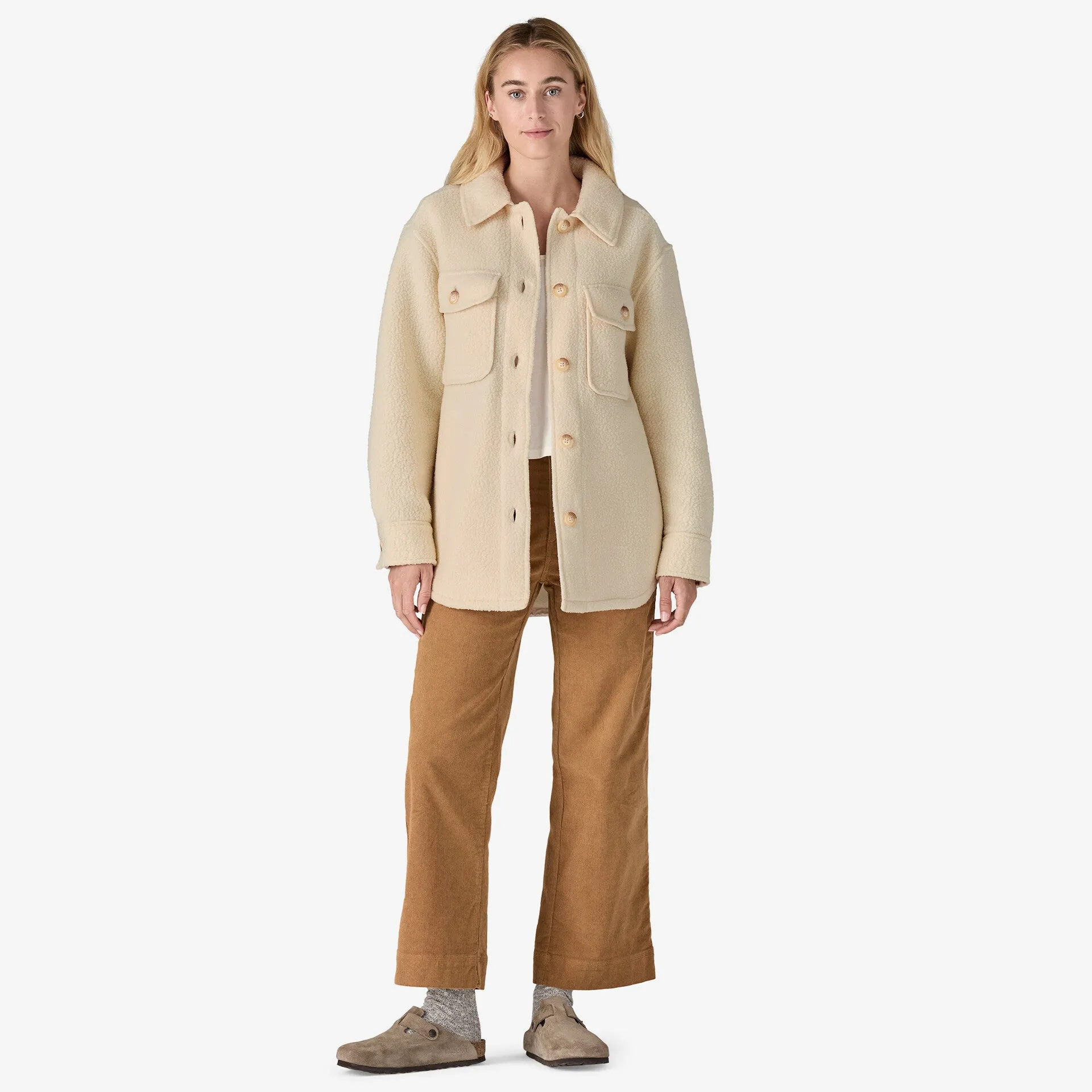 Patagonia - W's Retro Pile Shacket - Natural