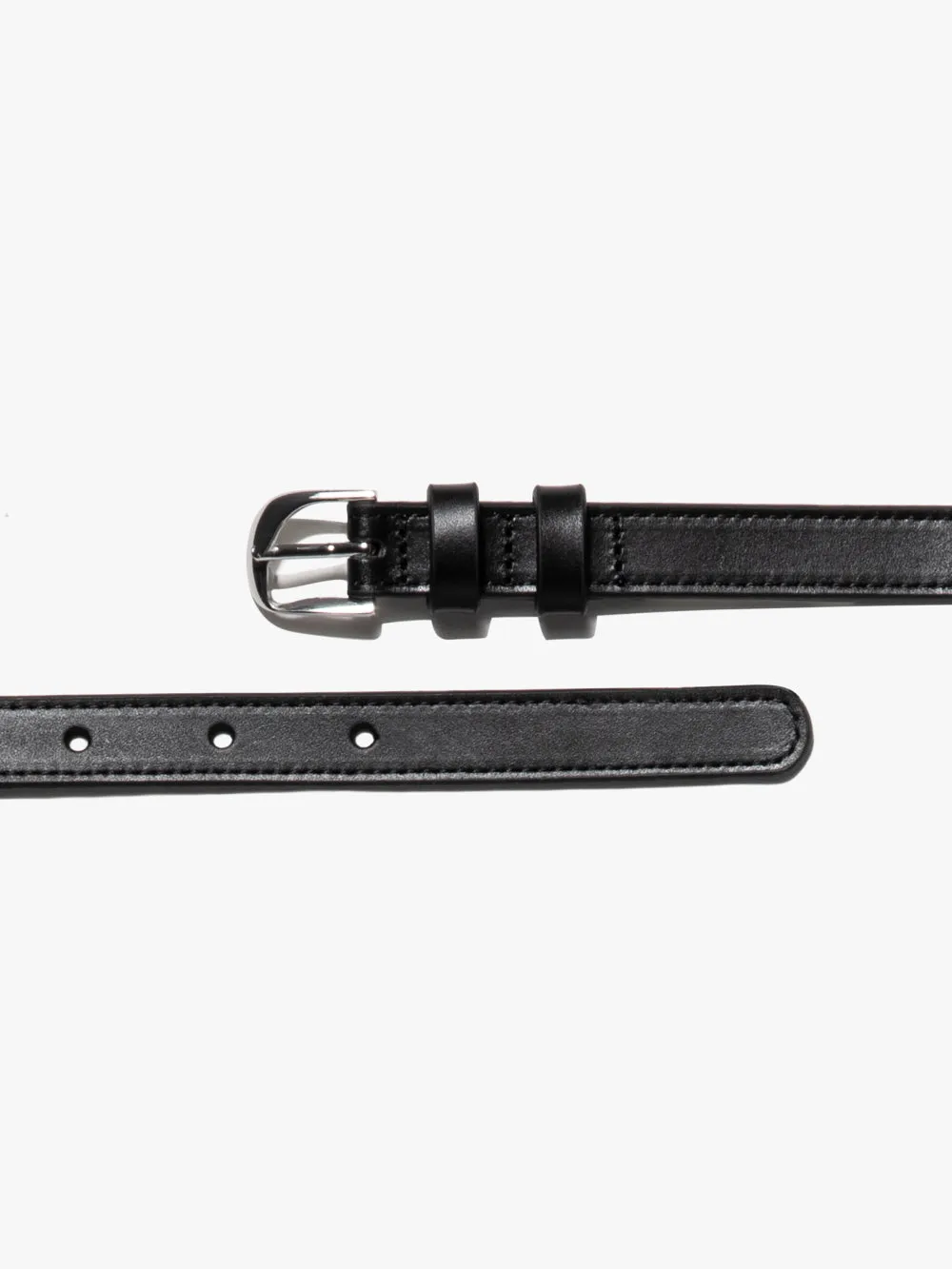 Petit Twist Buckle Belt -- Noir