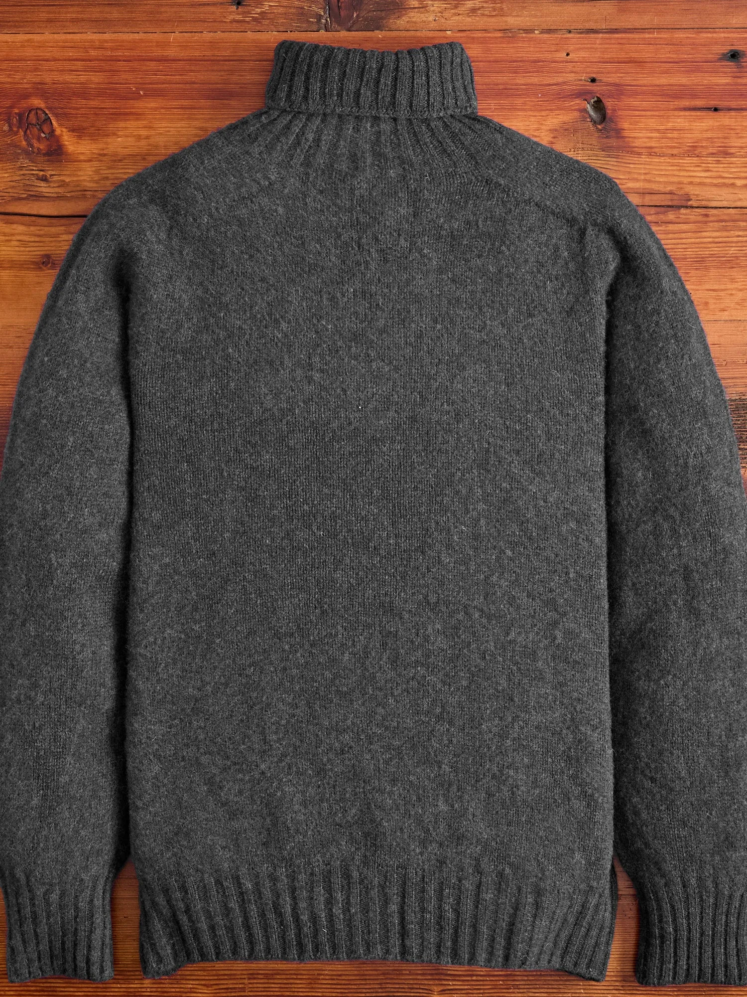 "Sylvester" Wool Turtleneck Sweater in Oxford