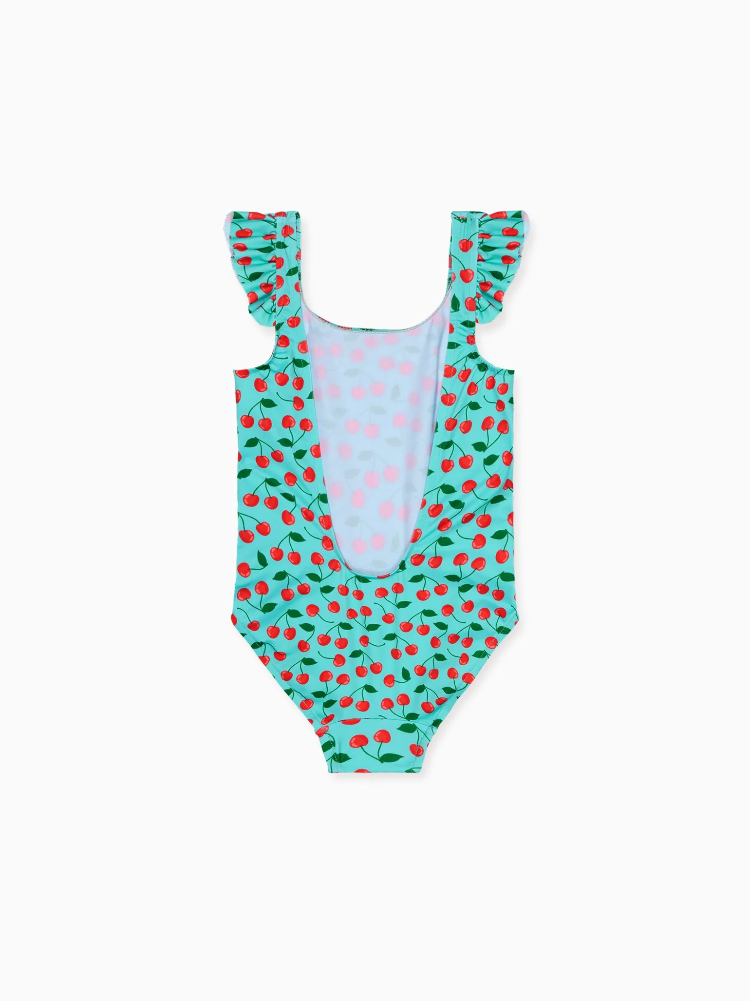 Red Cherry Lima Girl Swimsuit