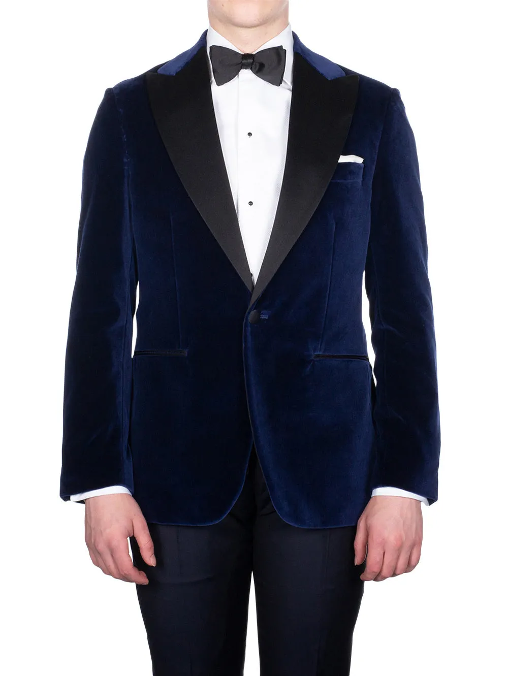 Velvet Jacket Blue